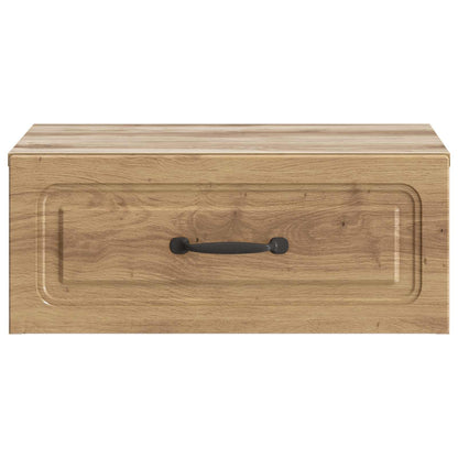 Mobiletto da notte a muro Rovere Artigianale 49 x 34,5 x 20 cm | homemem39