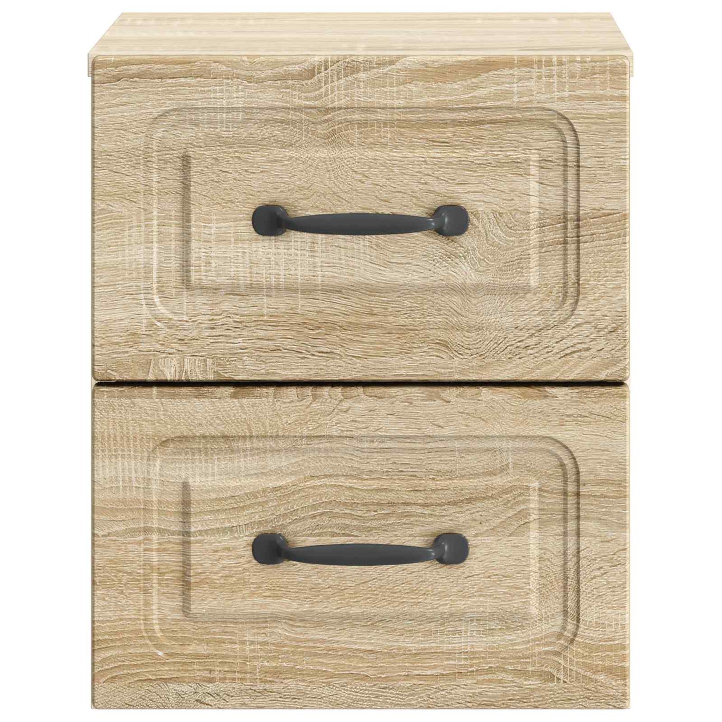 Mobiletto da notte a muro Rovere Sonoma 34,5 x 33 x 40 cm | homemem39