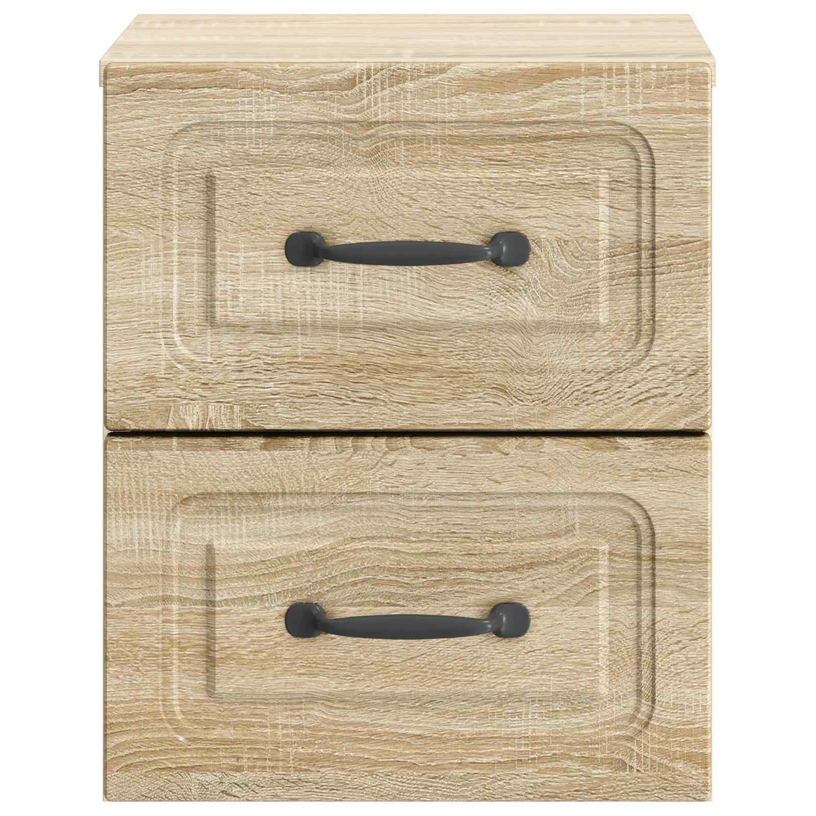 Mobiletto da notte a muro Rovere Sonoma 34,5 x 33 x 40 cm | homemem39