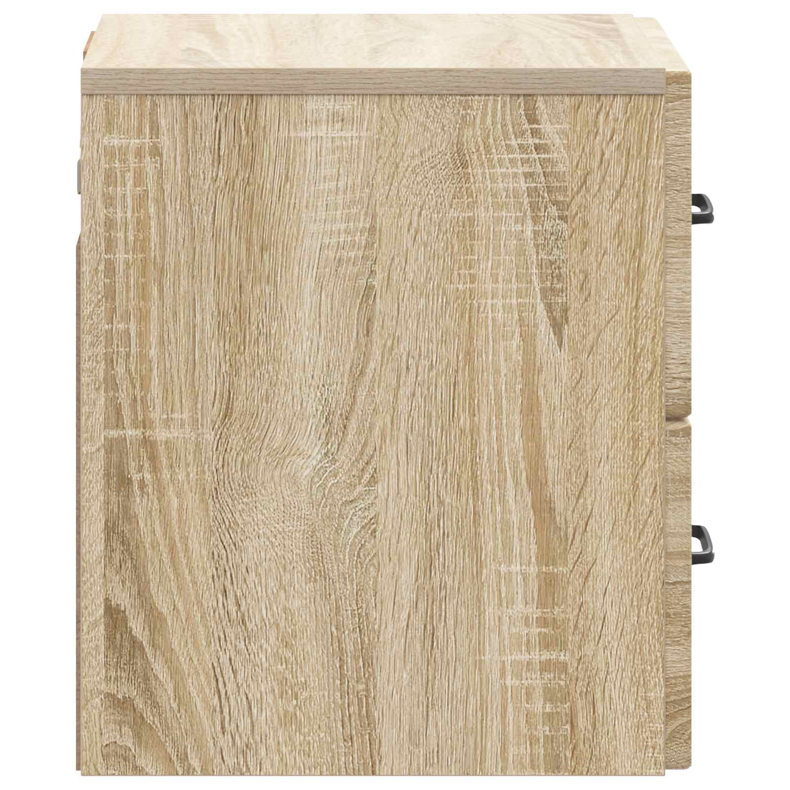 Mobiletto da notte a muro Rovere Sonoma 34,5 x 33 x 40 cm | homemem39