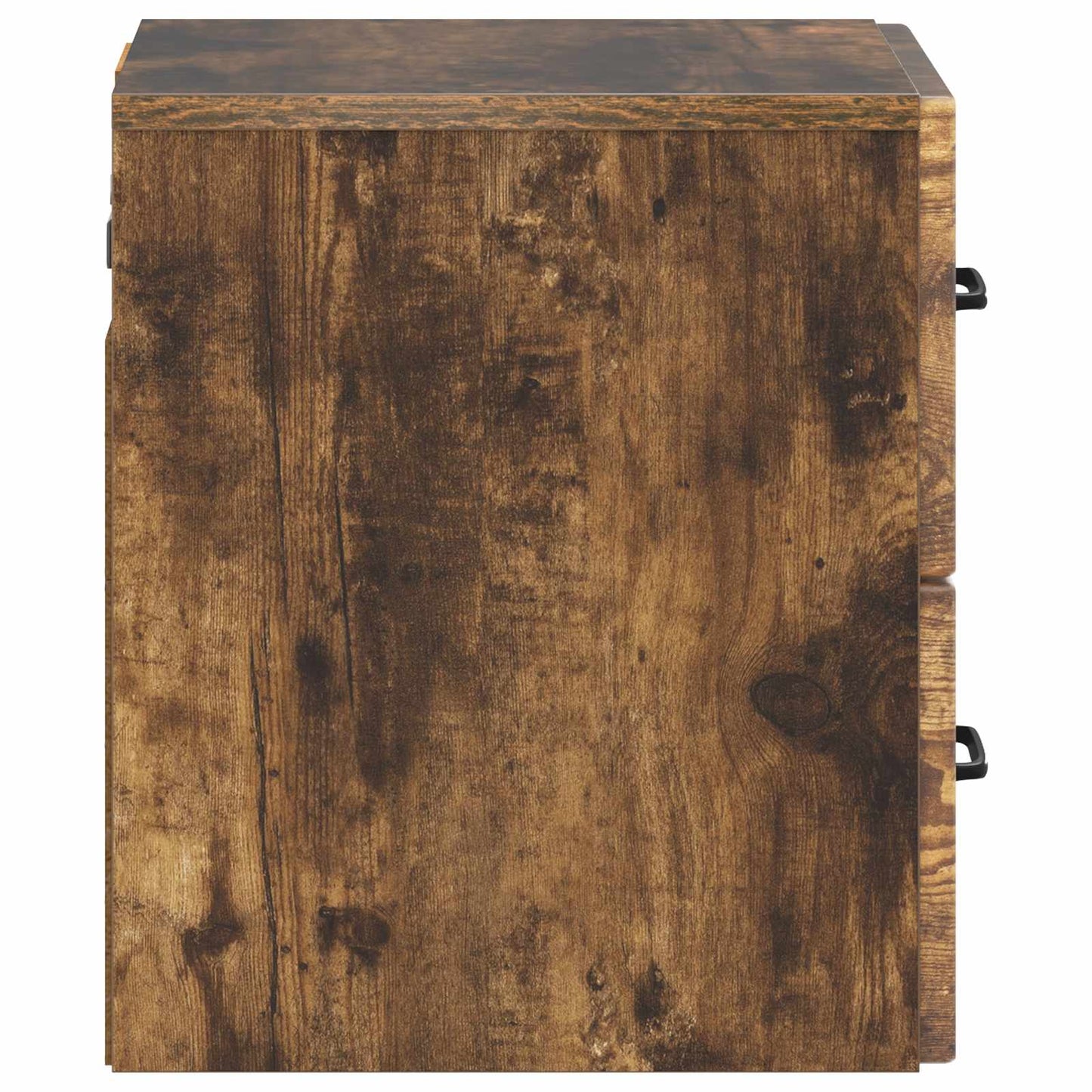 Mobiletto da notte a muro Rovere Fumo 34,5 x 33 x 40 cm | homemem39