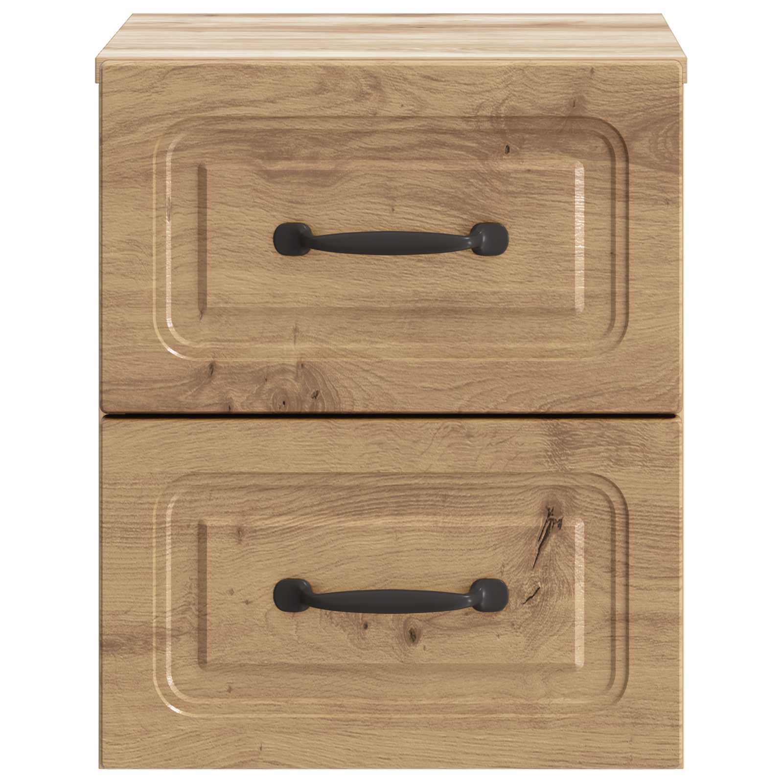 Mobiletto da notte a muro con cassetto 2 pcs Rovere Artigianale | homemem39
