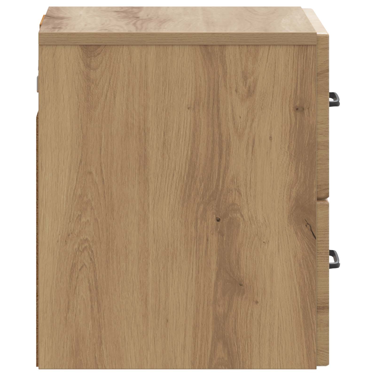 Mobiletto da notte a muro con cassetto 2 pcs Rovere Artigianale | homemem39