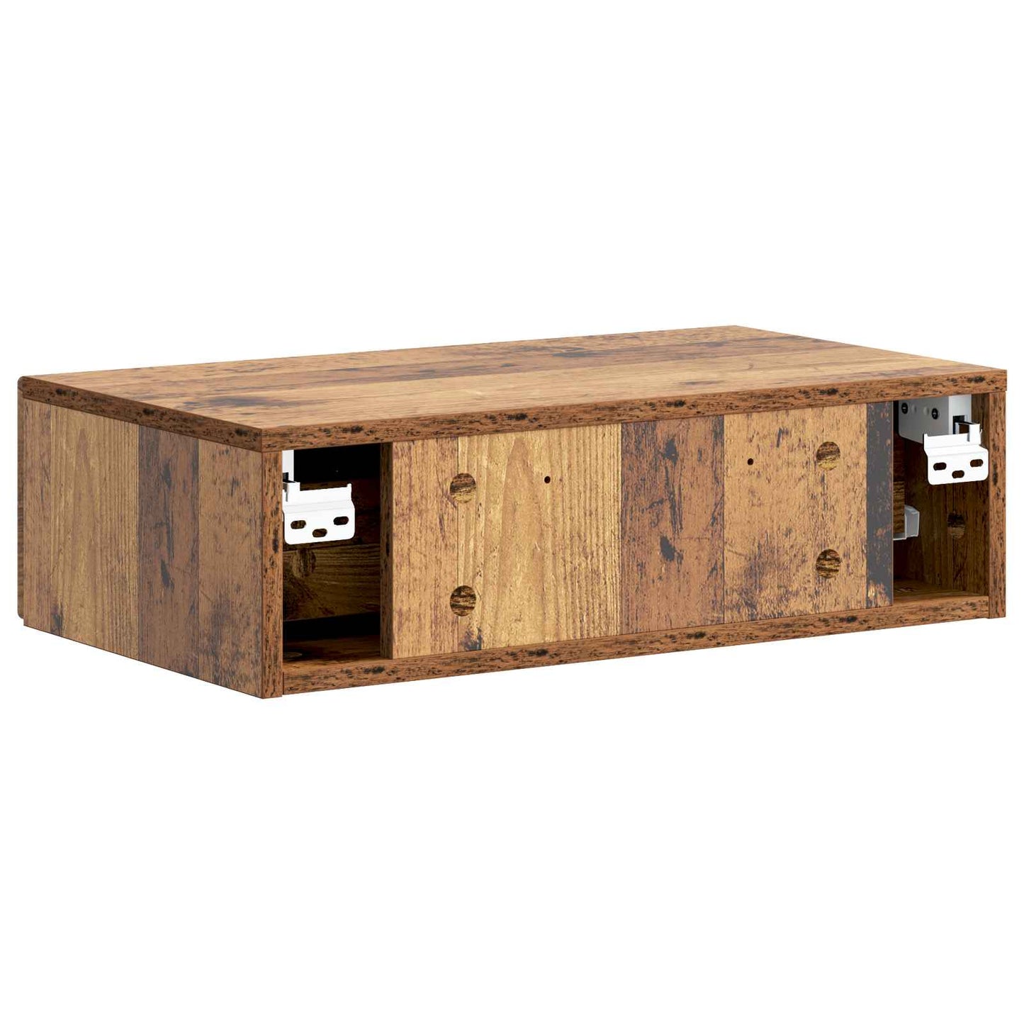 Tavolino da Parete Laterale Legno antico 59 x 34,5 x 17 cm | homemem39