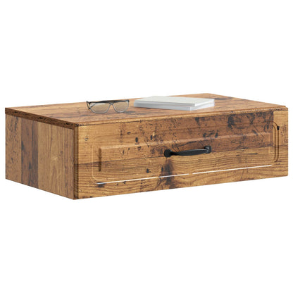 Tavolino da Parete Laterale Legno antico 59 x 34,5 x 17 cm | homemem39