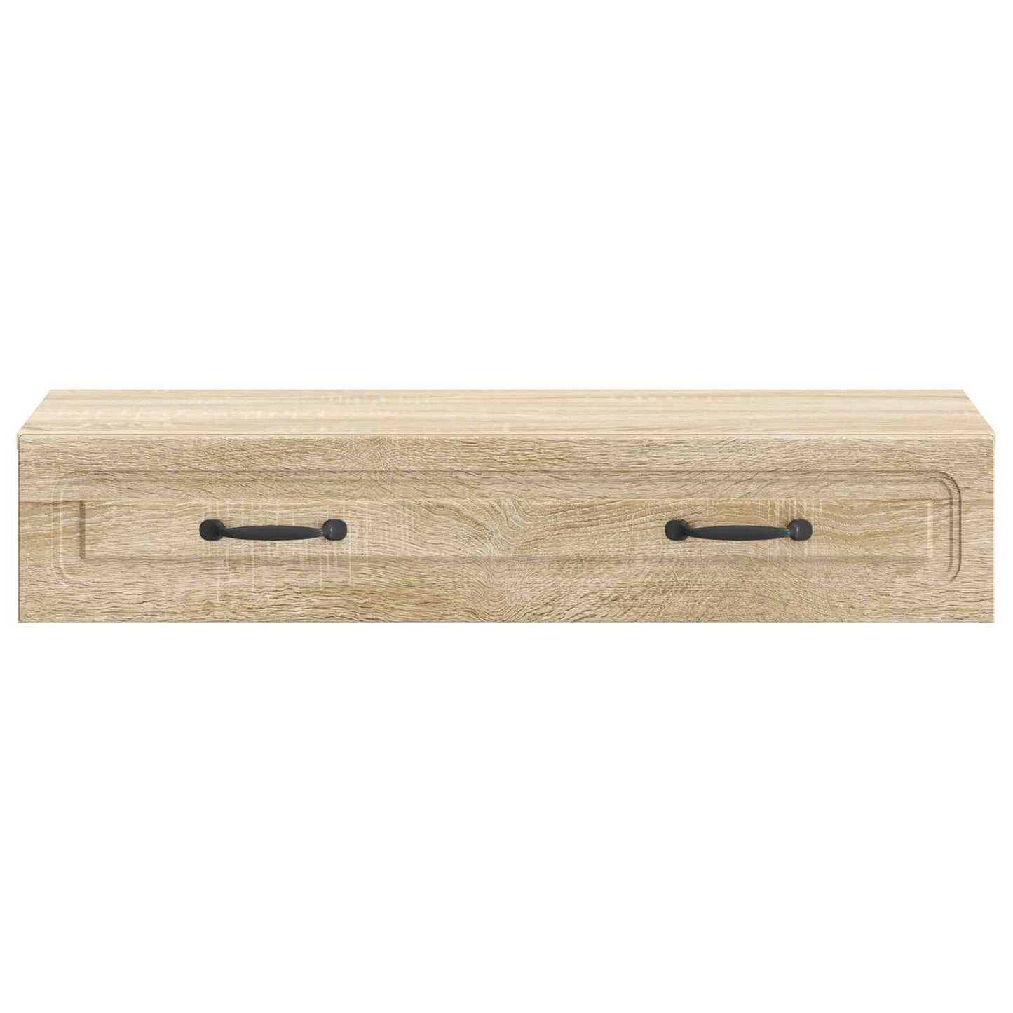 Tavolino da Parete Laterale Rovere Sonoma 87,5 x 34,5 x 17 cm | homemem39