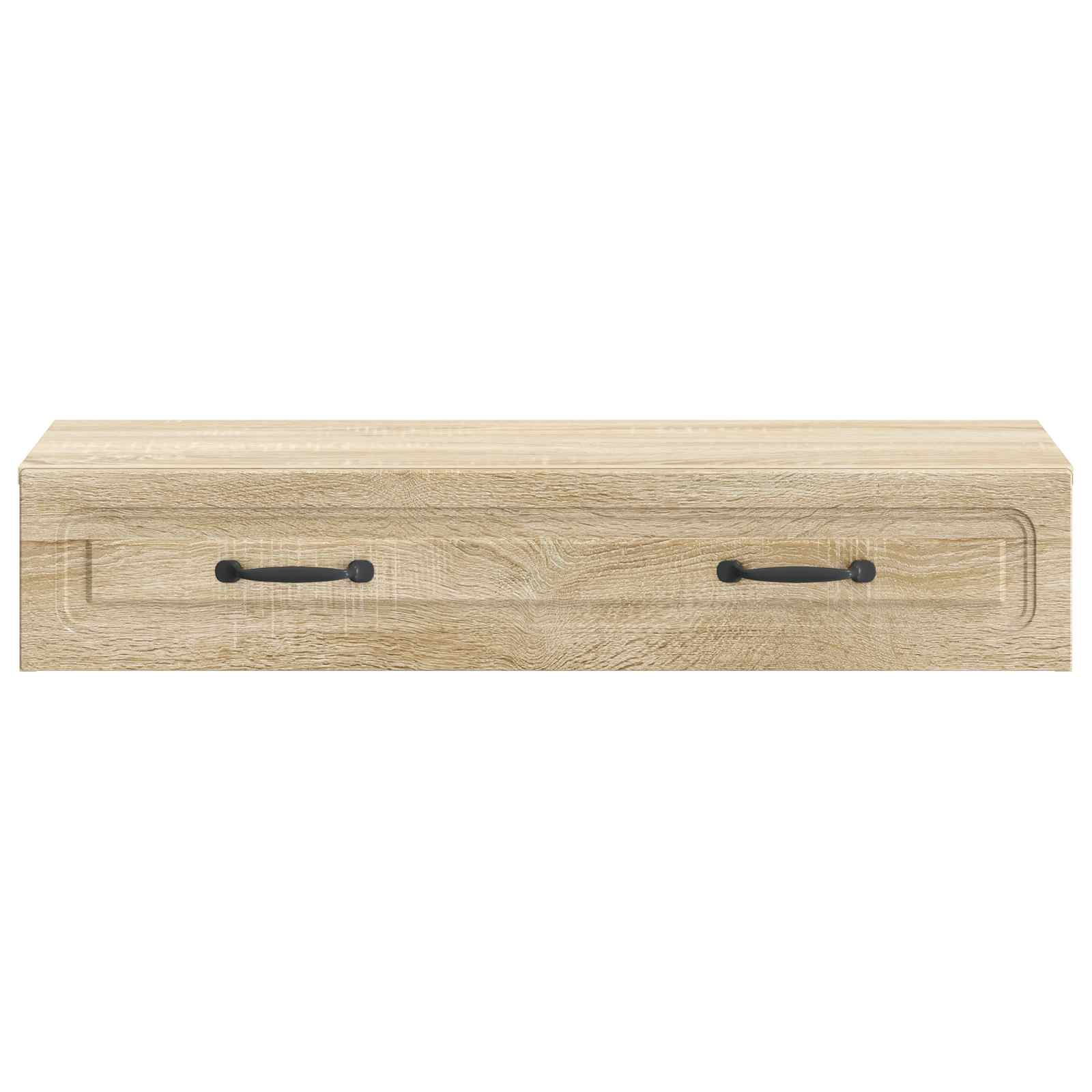 Tavolino da Parete Laterale Rovere Sonoma 87,5 x 34,5 x 17 cm | homemem39