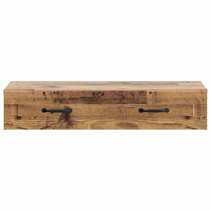 Tavolino da Parete Laterale Legno antico 87,5 x 34,5 x 17 cm | homemem39