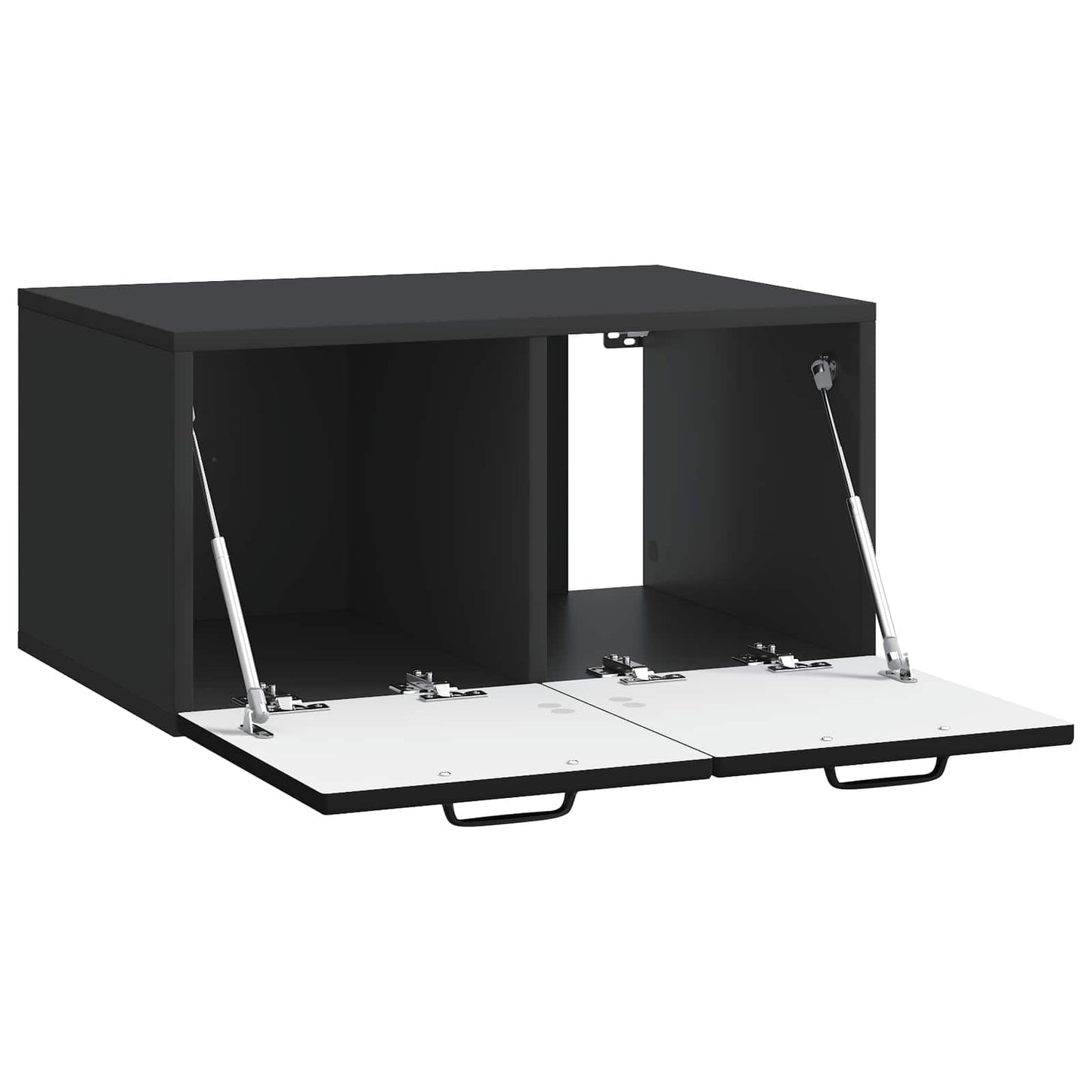 Mobile Porta TV da Muro Nero 59,5 x 41 x 30 cm