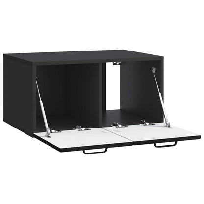 Mobile Porta TV da Muro Nero 59,5 x 41 x 30 cm