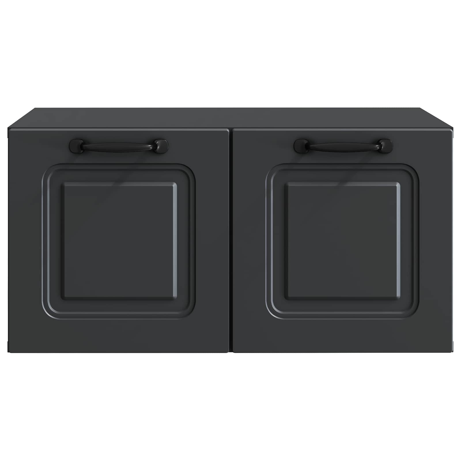 Mobile Porta TV da Muro Nero 59,5 x 41 x 30 cm | homemem39