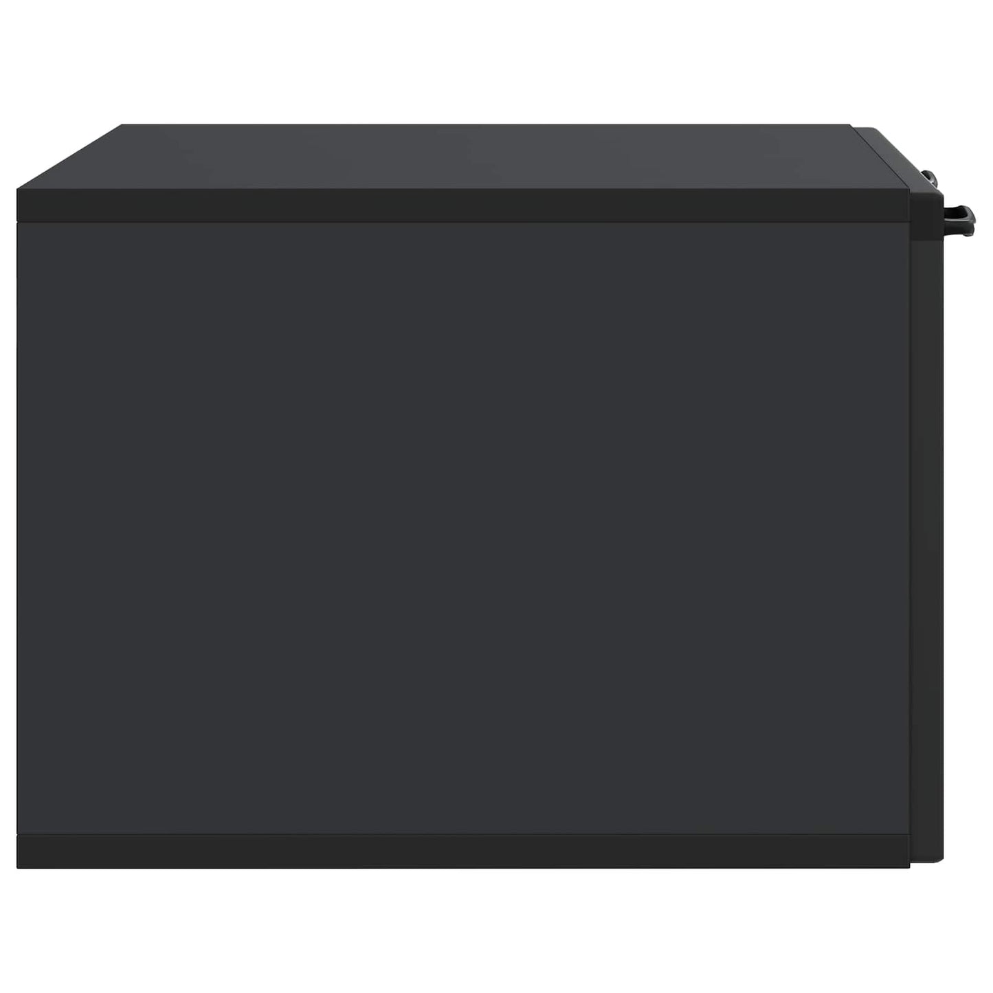 Mobile Porta TV da Muro Nero 59,5 x 41 x 30 cm