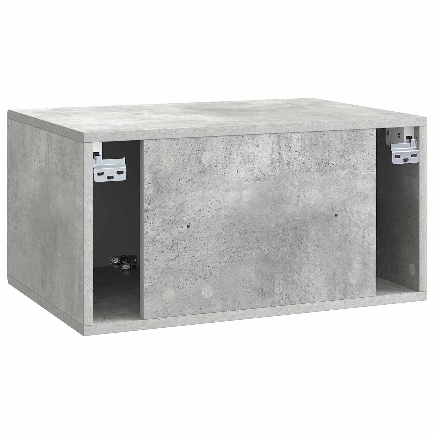 Mobile Porta TV da Muro Grigio Cemento 59,5 x 41 x 30 cm