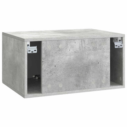 Mobile Porta TV da Muro Grigio Cemento 59,5 x 41 x 30 cm