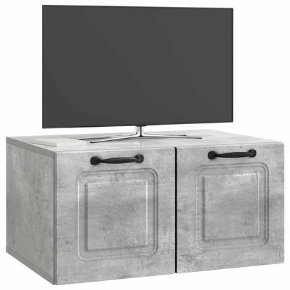 Mobile Porta TV da Muro Grigio Cemento 59,5 x 41 x 30 cm | homemem39