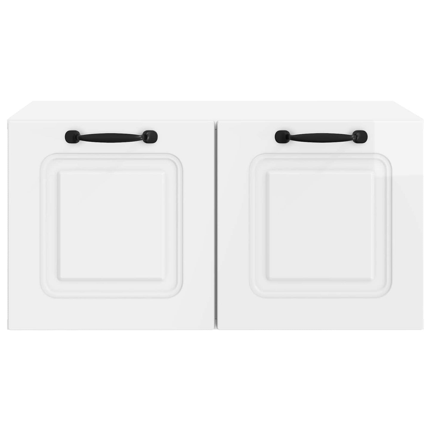 Mobile Porta TV da Muro Bianco Lucido 59,5 x 41 x 30 cm | homemem39