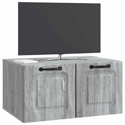 Mobile Porta TV da Muro Grigio Sonoma 59,5 x 41 x 30 cm