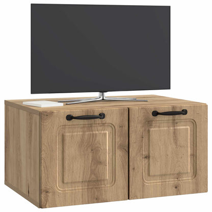 Mobile Porta TV da Muro Rovere Artigianale 59,5 x 41 x 30 cm