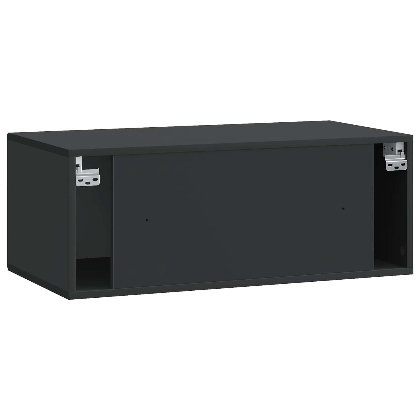 Mobile Porta TV da Muro Nero 78,5 x 41 x 30 cm | homemem39