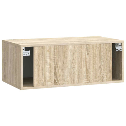 Mobile Porta TV da Muro Rovere Sonoma 78,5 x 41 x 30 cm | homemem39