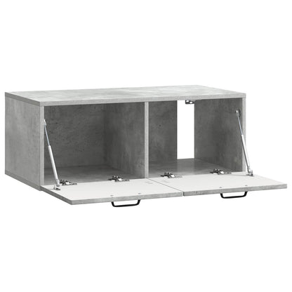 Mobile Porta TV da Muro Grigio Cemento 78,5 x 41 x 30 cm | homemem39