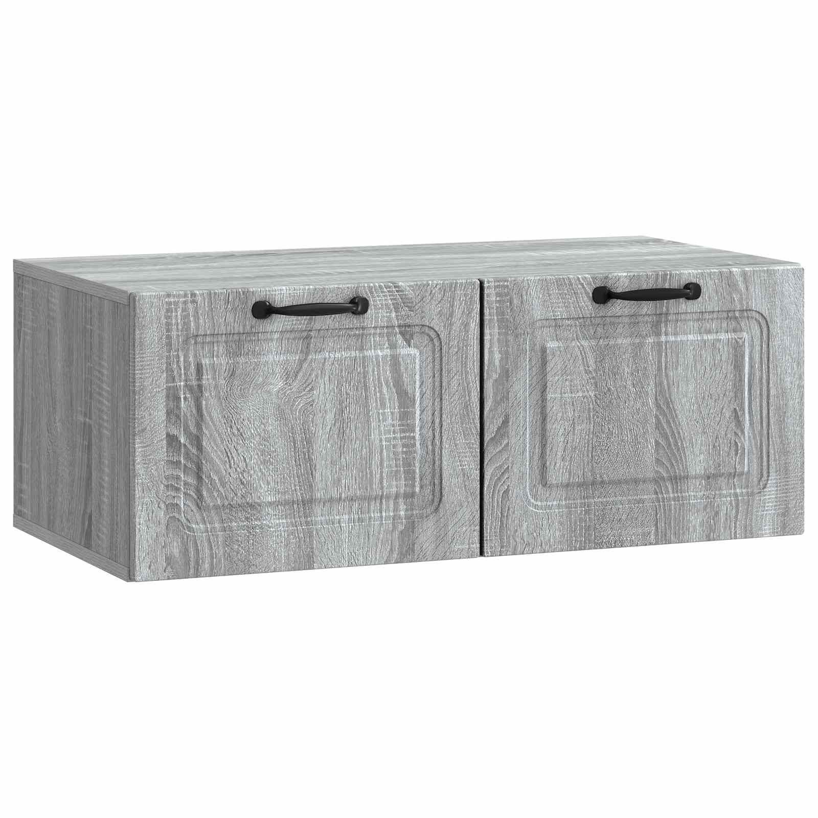 Mobile Porta TV da Muro Grigio Sonoma 78,5 x 41 x 30 cm | homemem39