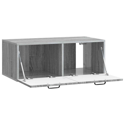 Mobile Porta TV da Muro Grigio Sonoma 78,5 x 41 x 30 cm