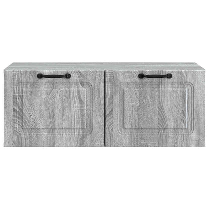 Mobile Porta TV da Muro Grigio Sonoma 78,5 x 41 x 30 cm | homemem39