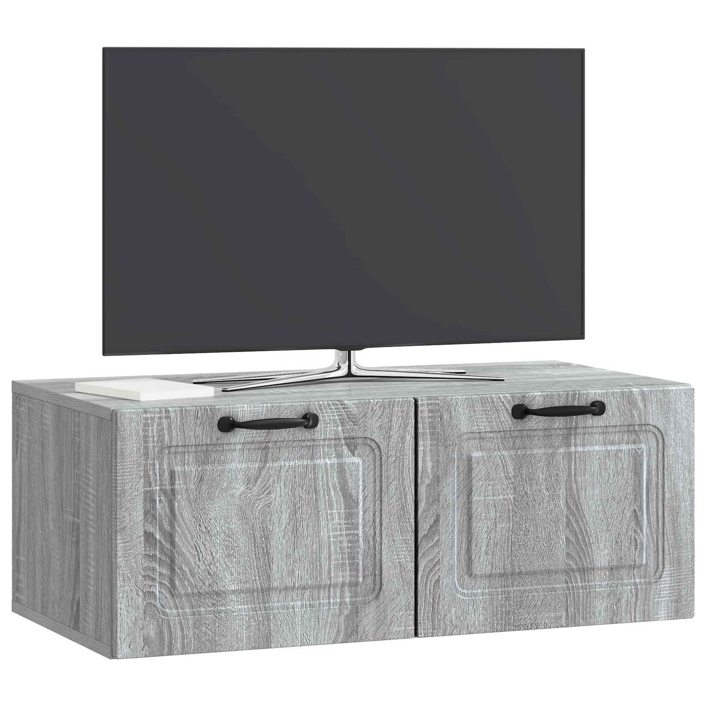 Mobile Porta TV da Muro Grigio Sonoma 78,5 x 41 x 30 cm