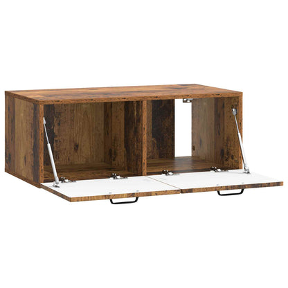 Mobile Porta TV da Muro Legno antico 78,5 x 41 x 30 cm