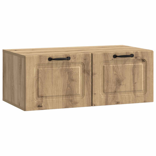 Mobile Porta TV da Muro Rovere Artigianale 78,5 x 41 x 30 cm