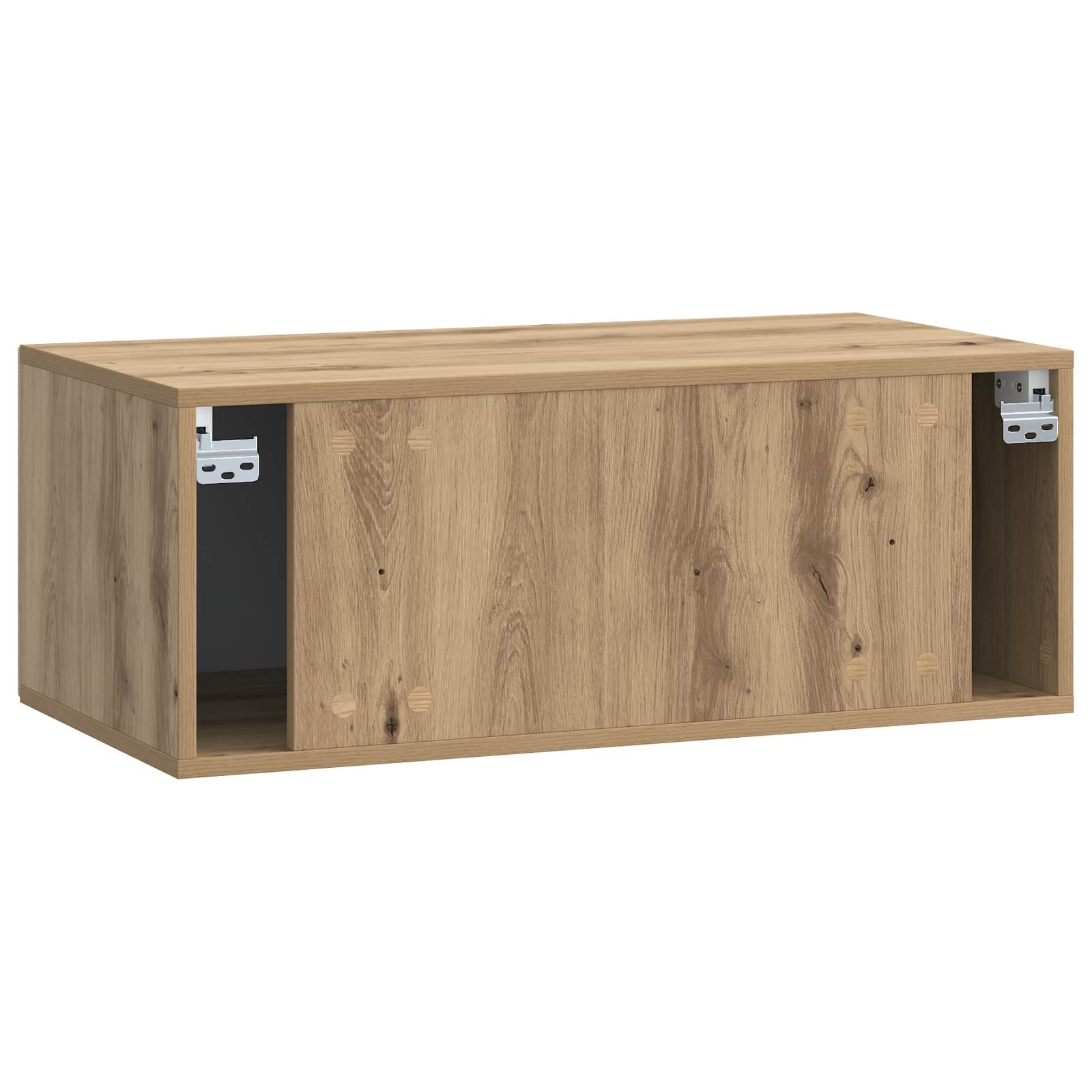 Mobile Porta TV da Muro Rovere Artigianale 78,5 x 41 x 30 cm | homemem39