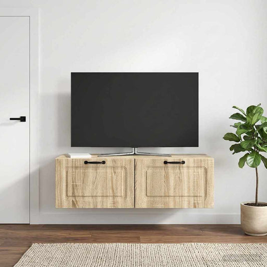 Mobile Porta TV da Muro Rovere Sonoma 98 x 41 x 30 cm