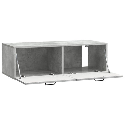 Mobile Porta TV da Muro Grigio Cemento 98 x 41 x 30 cm