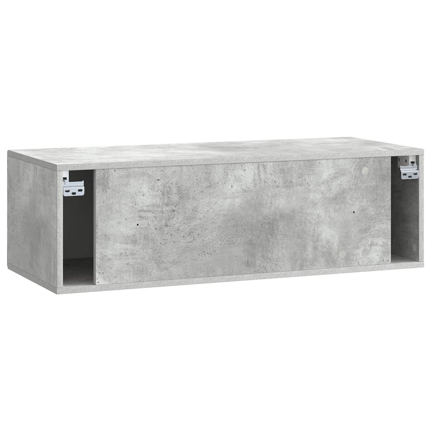 Mobile Porta TV da Muro Grigio Cemento 98 x 41 x 30 cm