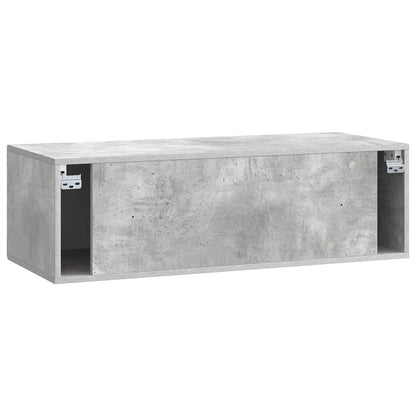 Mobile Porta TV da Muro Grigio Cemento 98 x 41 x 30 cm