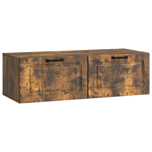 Mobile Porta TV da Muro Rovere Fumo 98 x 41 x 30 cm | homemem39