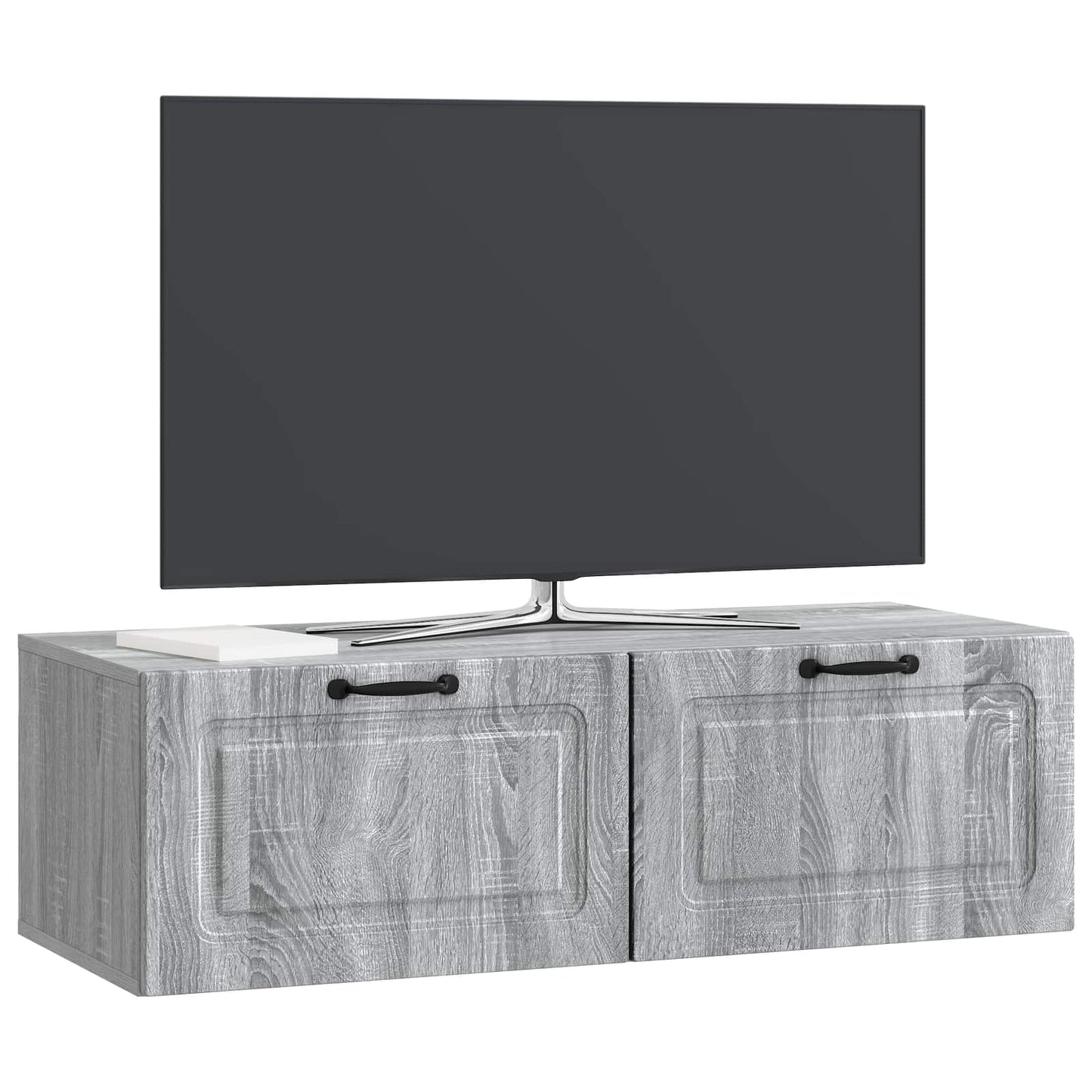 Mobile Porta TV da Muro Grigio Sonoma 98 x 41 x 30 cm