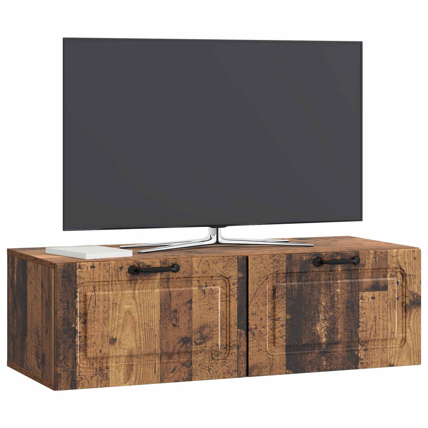 Mobile Porta TV da Muro Legno antico 98 x 41 x 30 cm