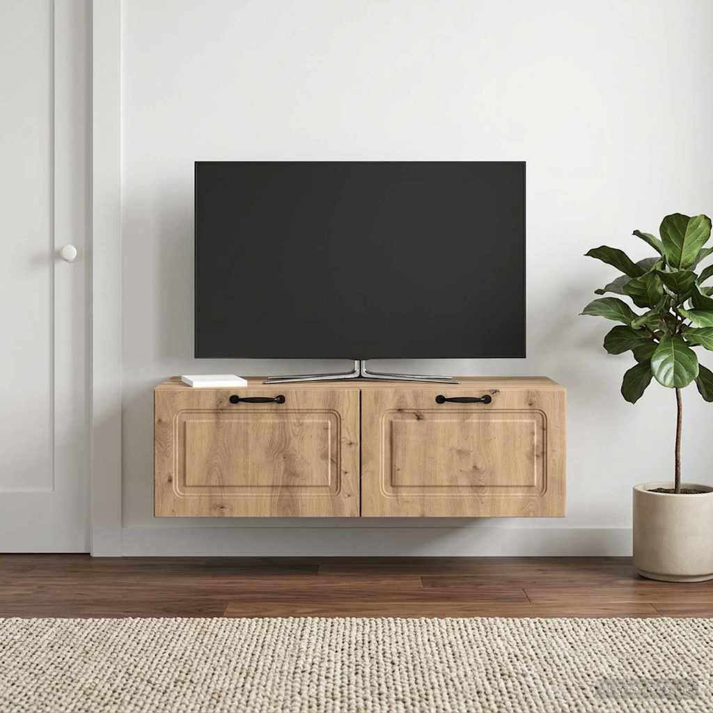 Mobile Porta TV da Muro Rovere Artigianale 98 x 41 x 30 cm