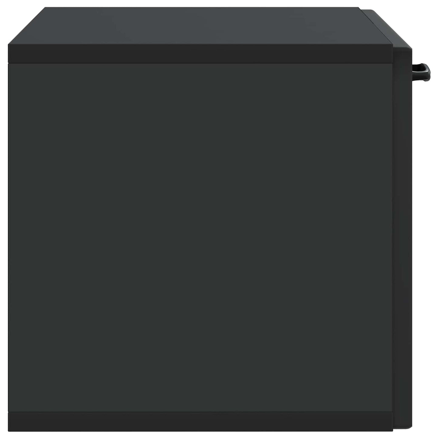 Mobile Porta TV da Muro Nero 59,5 x 31 x 30 cm | homemem39