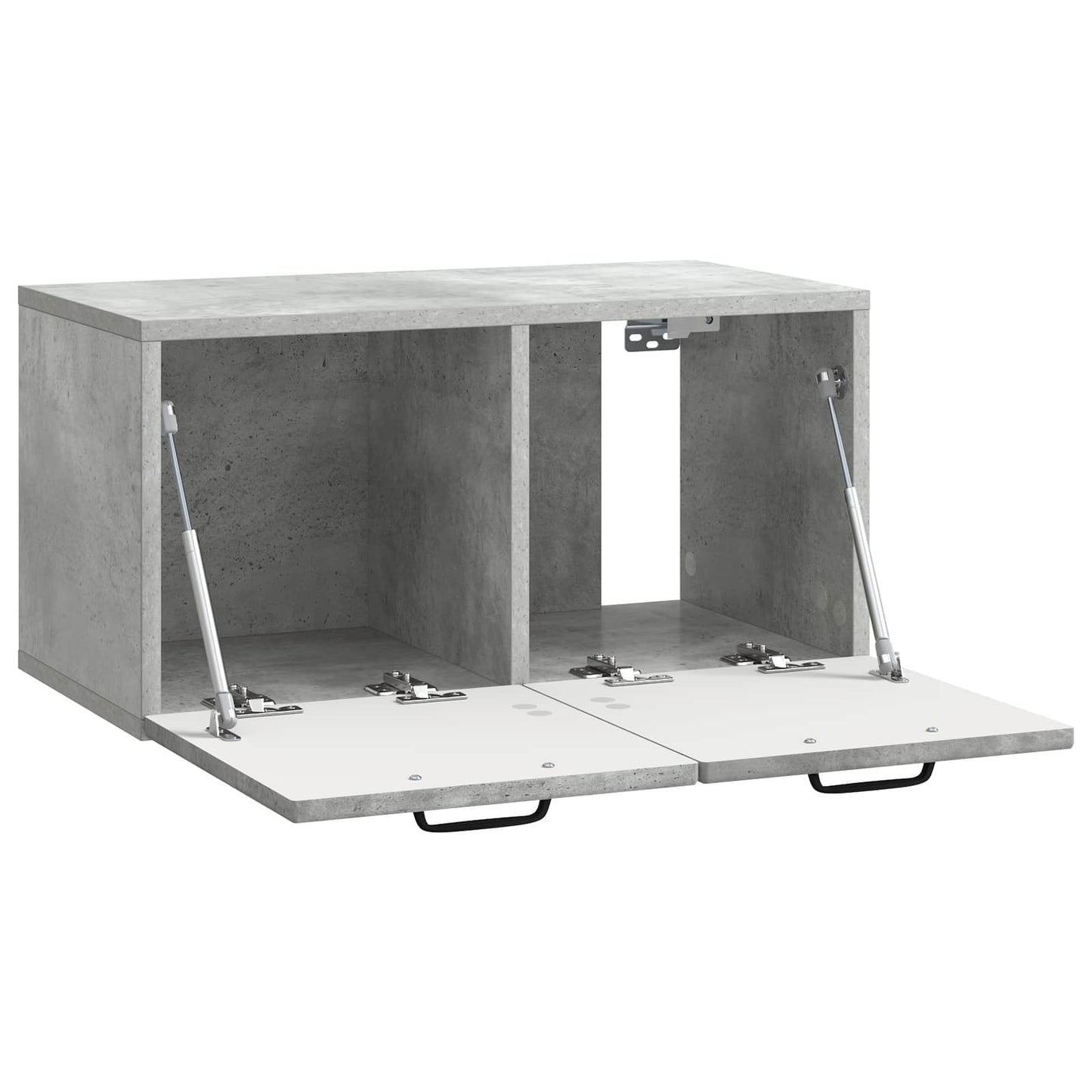 Mobile Porta TV da Muro Grigio Cemento 59,5 x 31 x 30 cm