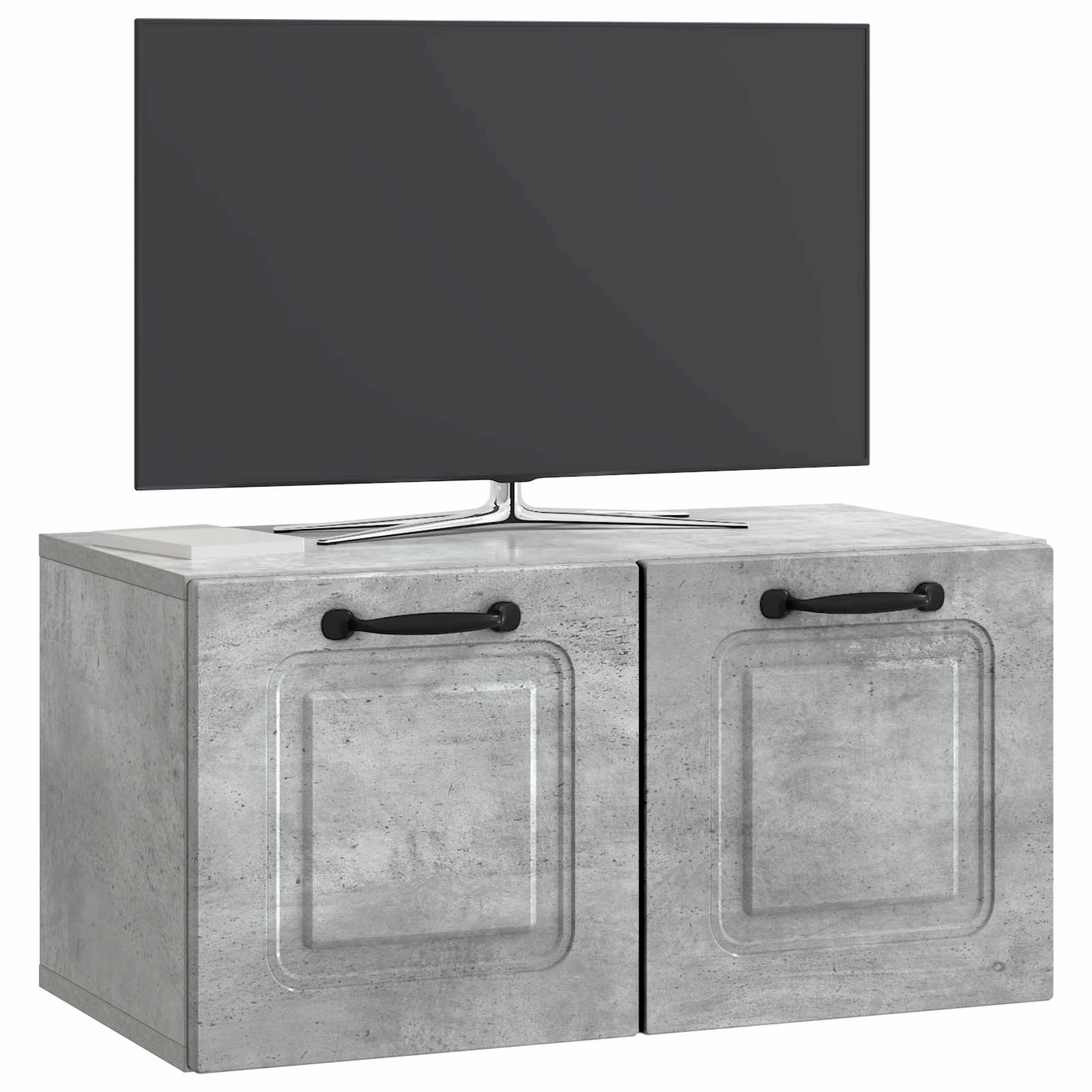 Mobile Porta TV da Muro Grigio Cemento 59,5 x 31 x 30 cm | homemem39