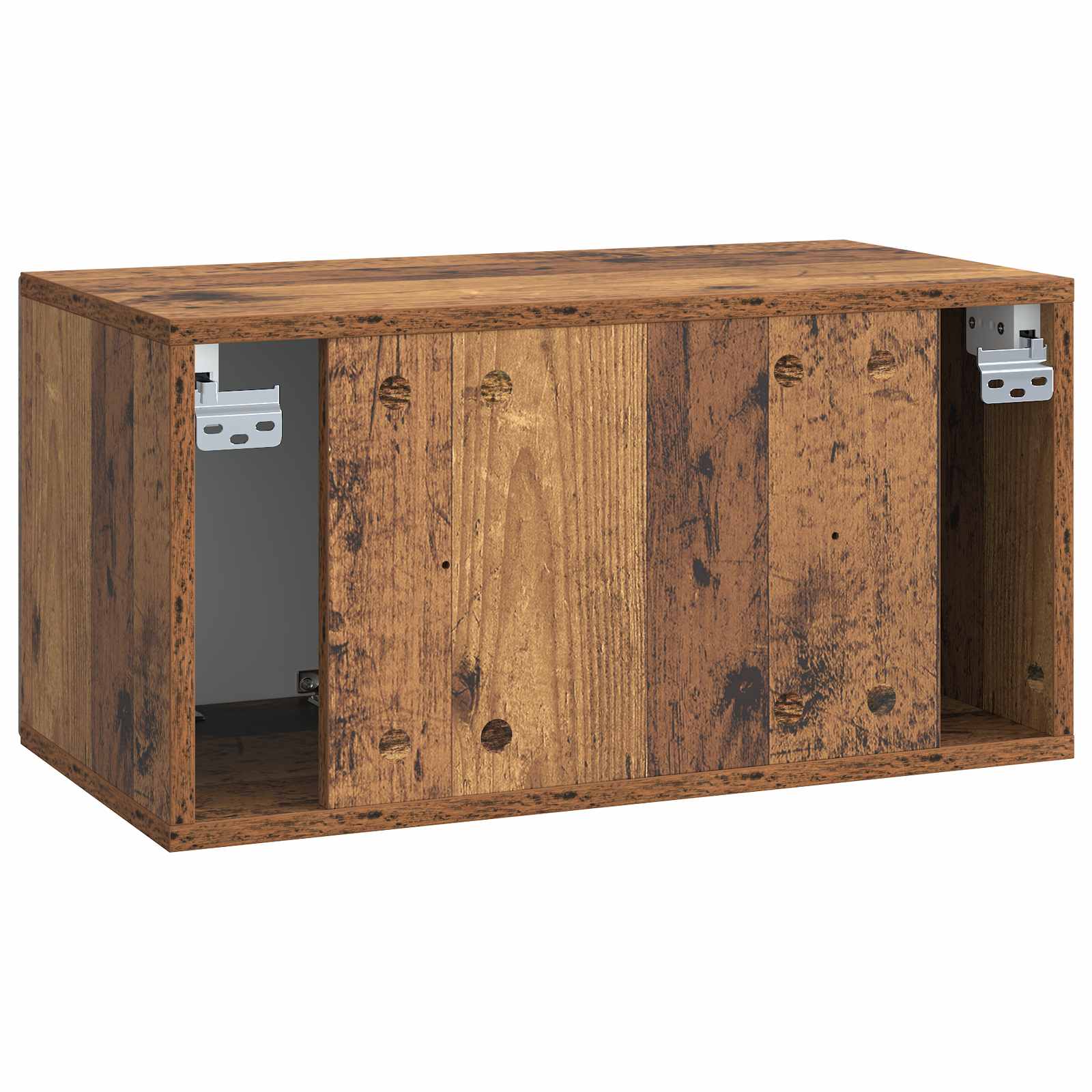 Mobile Porta TV da Muro Legno antico 59,5 x 31 x 30 cm | homemem39