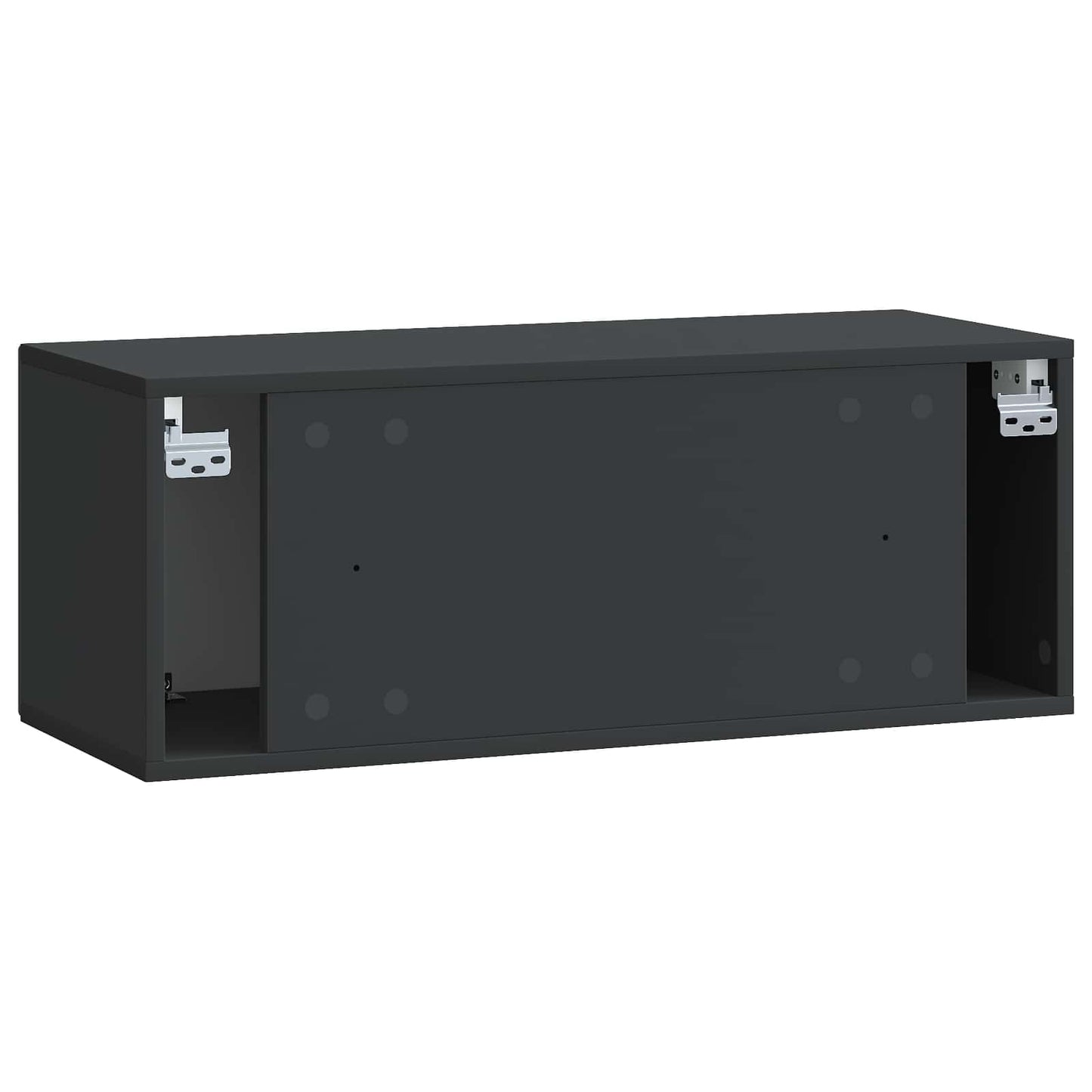 Mobile Porta TV da Muro Nero 78,5 x 31 x 30 cm | homemem39