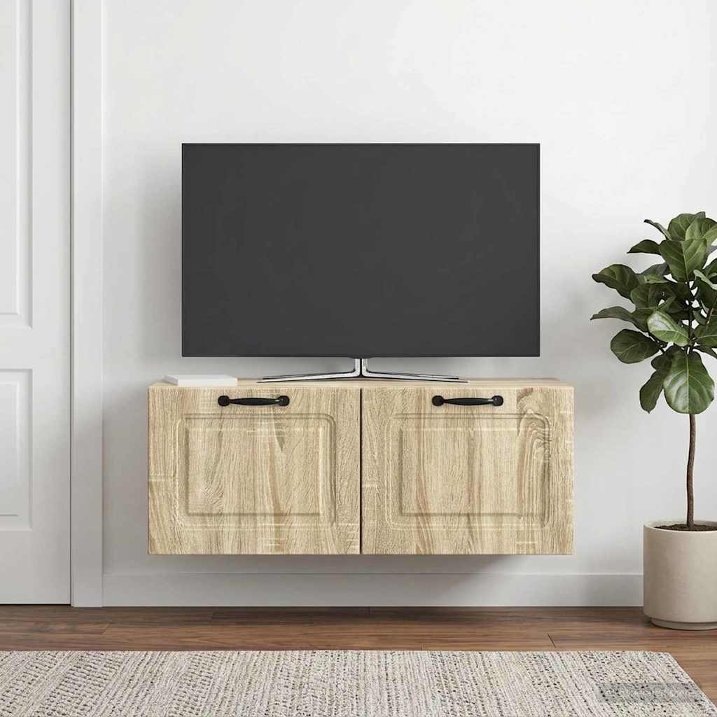 Mobile Porta TV da Muro Rovere Sonoma 78,5 x 31 x 30 cm