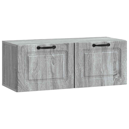 Mobile Porta TV da Muro Grigio Sonoma 78,5 x 31 x 30 cm