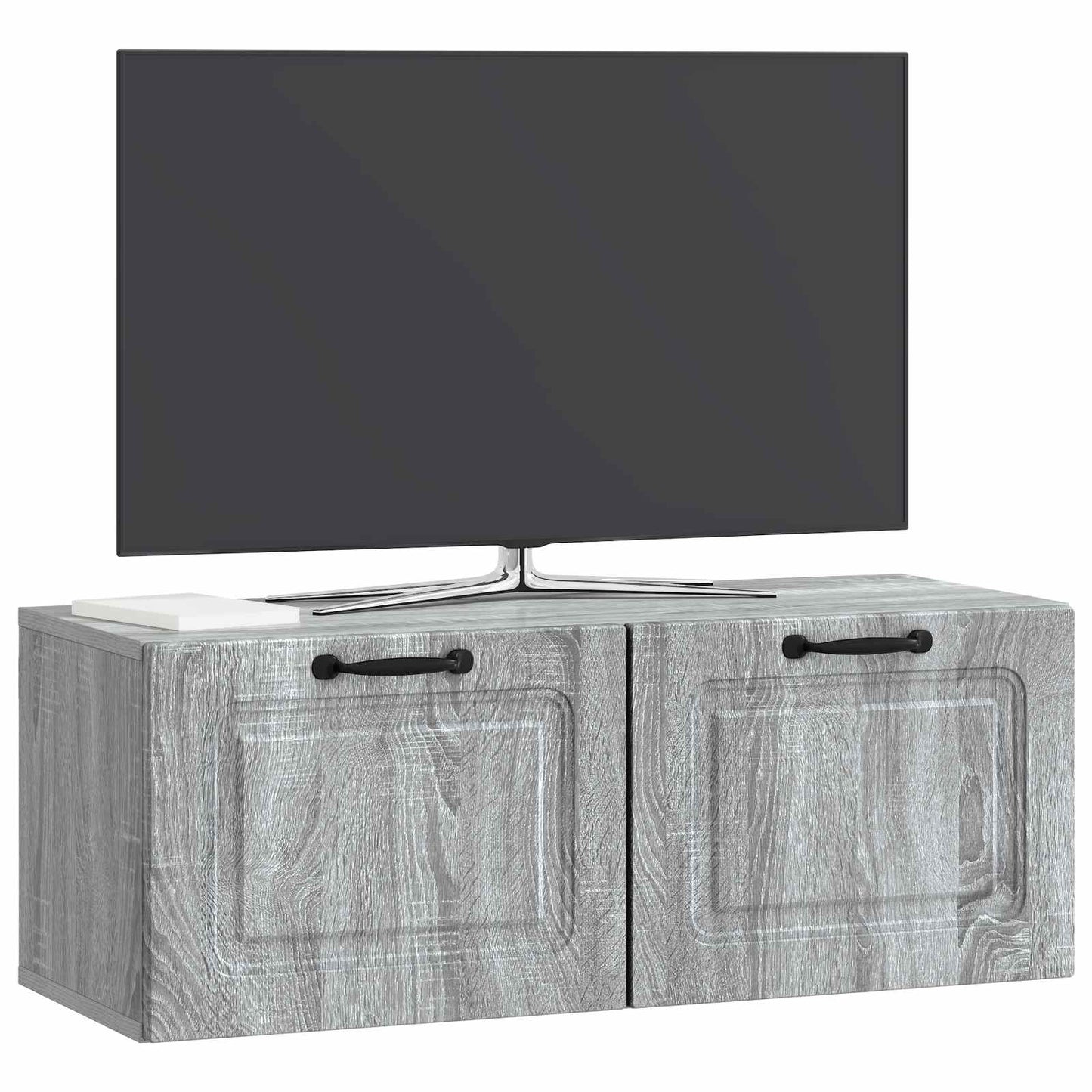 Mobile Porta TV da Muro Grigio Sonoma 78,5 x 31 x 30 cm