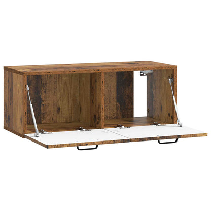 Mobile Porta TV da Muro Legno antico 78,5 x 31 x 30 cm