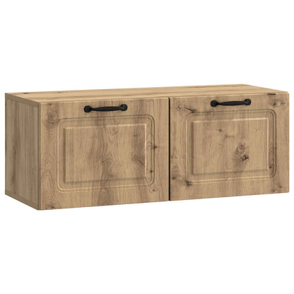 Mobile Porta TV da Muro Rovere Artigianale 78,5 x 31 x 30 cm